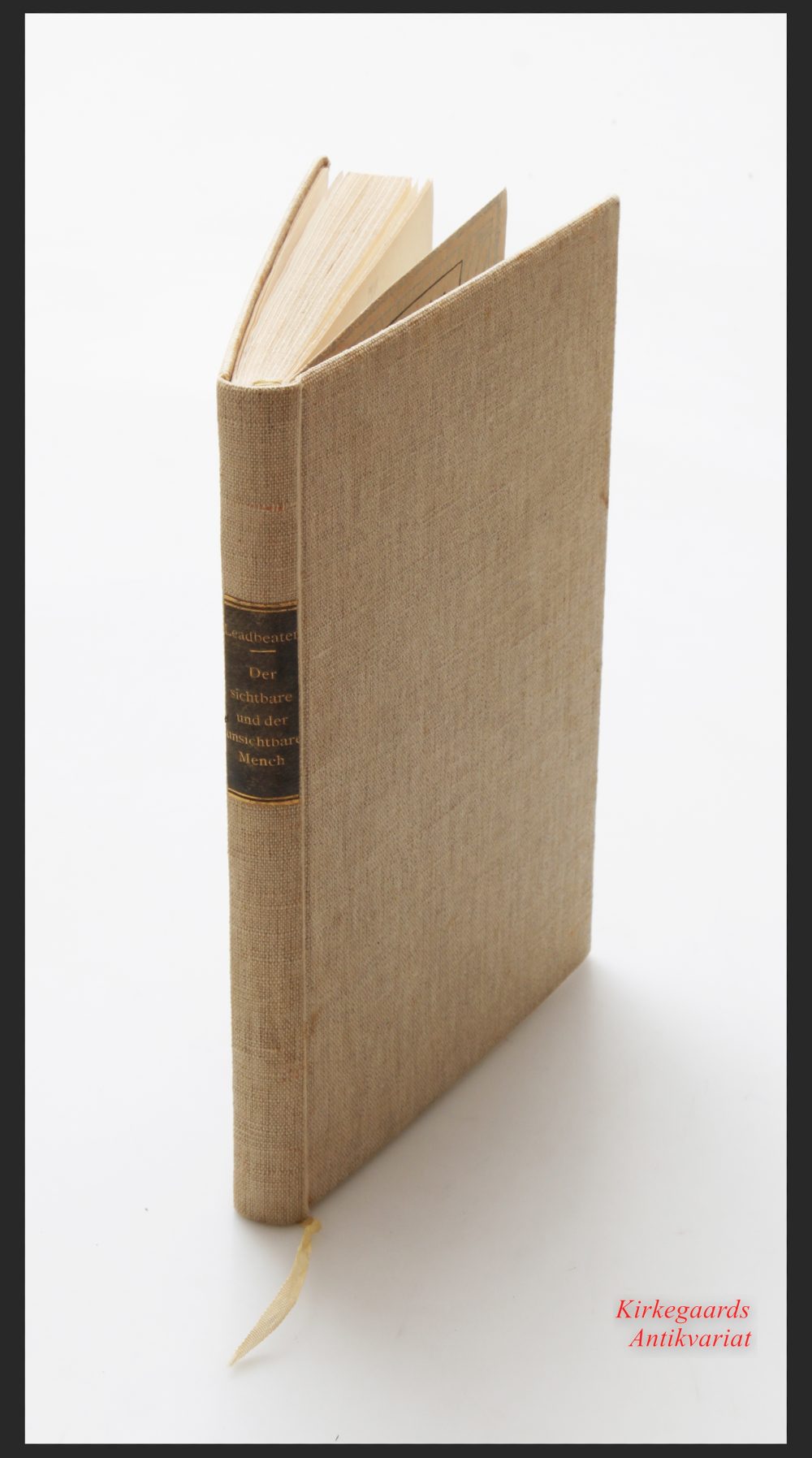C. W. Leadbeater —  Der sichtbare und der unsichtbare Mensch, 1908. FIRST GERMAN EDITION of "Man Visible and Invisible - Image 5