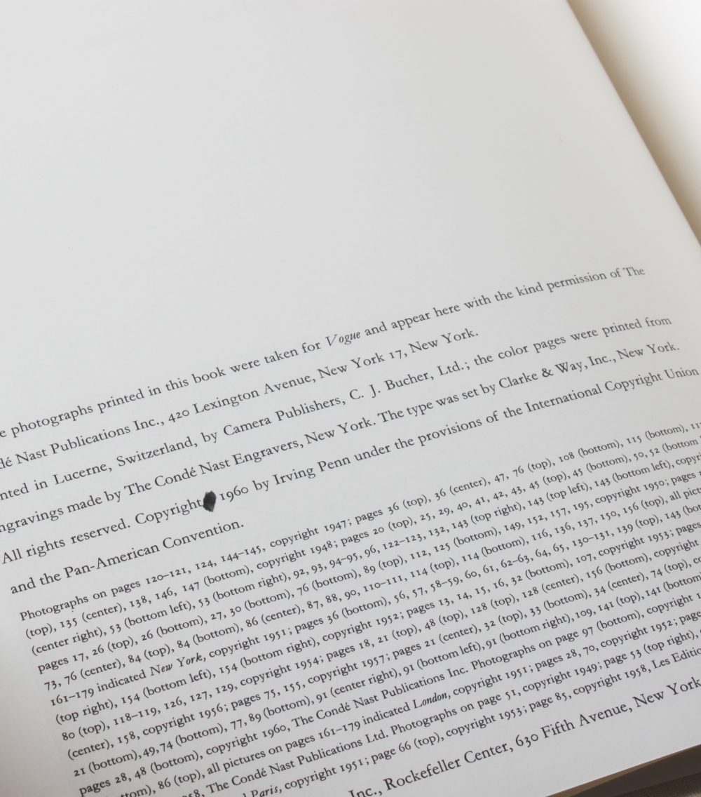 Irving Penn — Moments Preserved 1st edition - Image 7