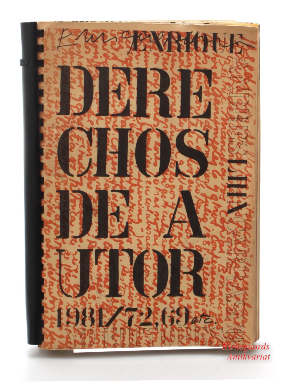 Enrique Lihn — Derechos de autor : 1981 / 72,69 etc, A key poetic text of the Chilean neo-avant-garde - Image 5